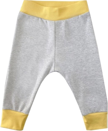 Ползунки для мальчиков Smil р.80 серый меланж 107596 