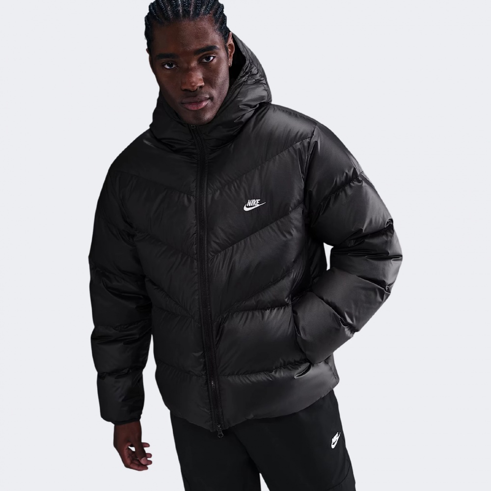 Куртка Nike M NK WINDRUNNER STMNT DWN JKT HQ7790-011 р.M