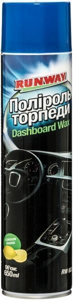 Полироль торпеды RunWay RW6082 лимон 650 мл