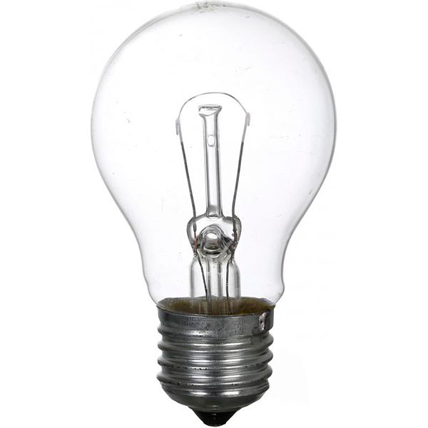 Лампа накаливания 40 Вт E27 24 В прозрачная