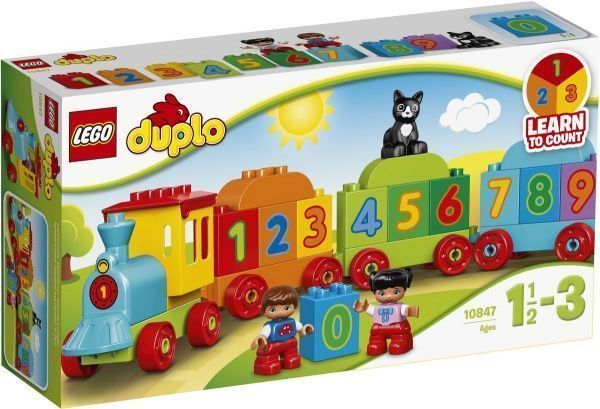 Конструктор LEGO Duplo Поезд с цифрами 10847