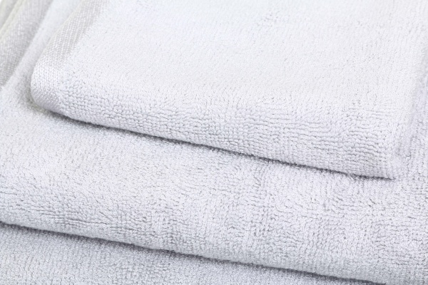 Полотенце махровое Glossy 50x90 см серебряный Texpol 