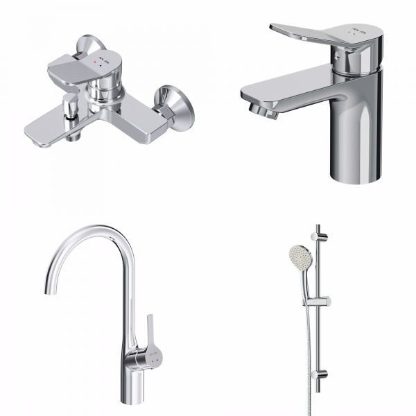 Набор смесителей AM.PM X-Joy F40785AK0