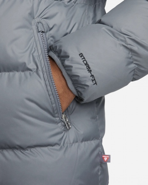 Куртка Nike M NK SF WR PL-FLD HD JKT FB8185-077 р.3XL сірий