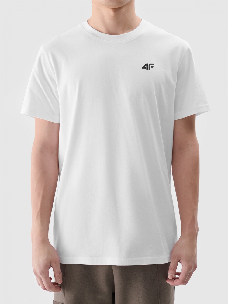 Футболка 4F TSHIRT M2256 4FWMM00TTSHM2256-10S р.M белый