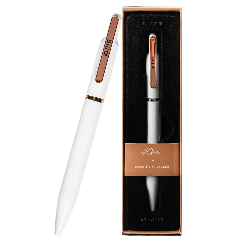 Ручка шариковая BeHappy Дуэт