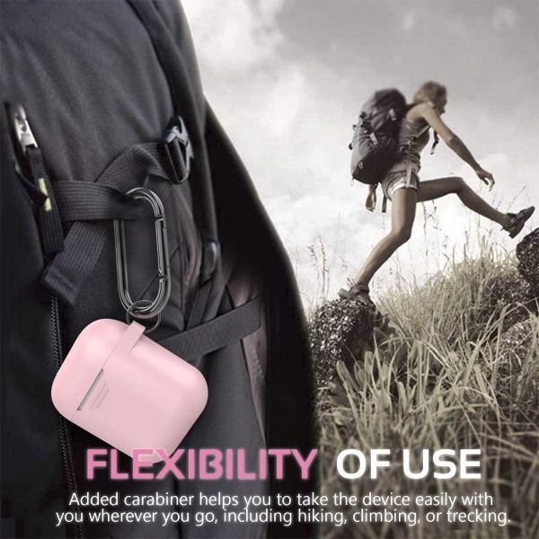 Чохол Promate GripCase для Apple AirPods pink 