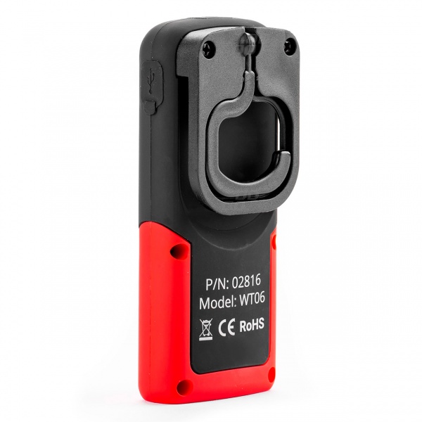 Фонарик AMiO WT06 черно-красный