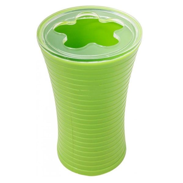 Склянка для щіток Vanstore Крокус зелена