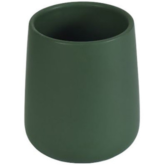 Стакан для зубних щіток Bisk Nero зелений 8358