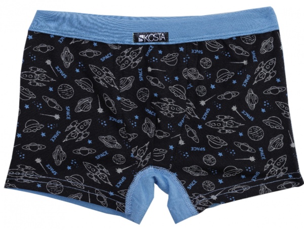 Трусики-боксери для хлопчиків KOSTA р.146–152 чорний 2461-2 