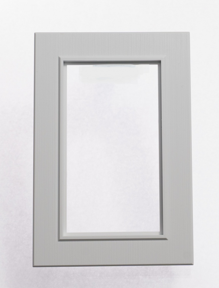 Рамка для подвійної розетки Makel Karea Line універсальна білий 86001710