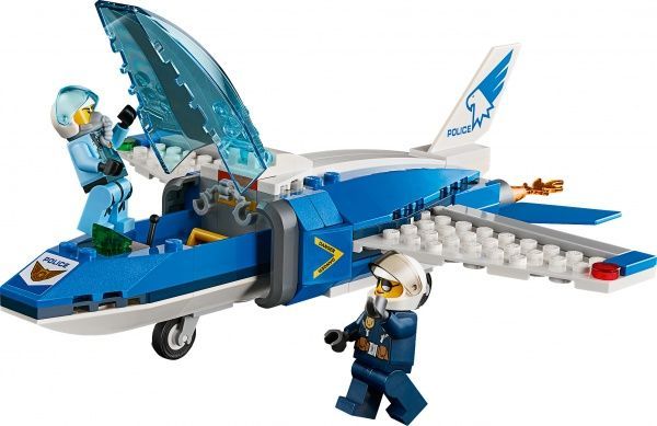 Конструктор LEGO City Воздушная полиция: арест с парашютом 60208