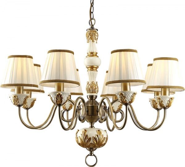 Люстра підвісна Arte Lamp BenessereA9570LM-5WG 5x40 Вт E14 білий/золото 