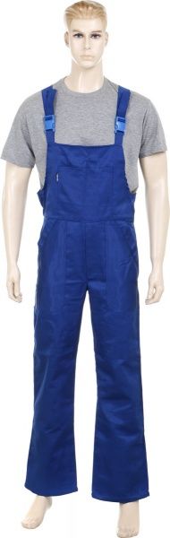 Костюм рабочий Торнадо Евро (куртка и полукомбинезон) рост 3/4 р. 60-62 васильковый