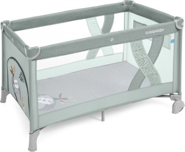 Кроватка детская Baby Design Simple 04 Green 292583
