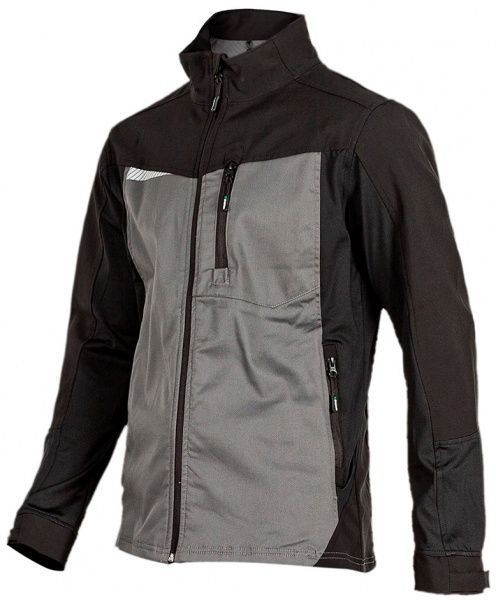 Куртка рабочая Sizam Liverpool эластичная р. M рост универсальный 30109 черный с серым