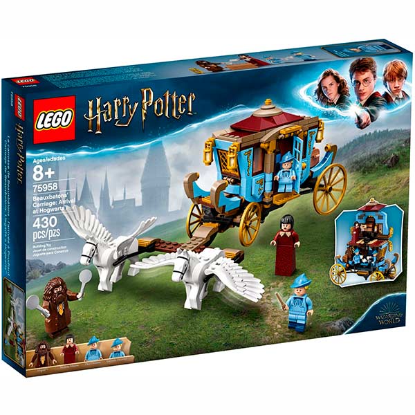 Конструктор LEGO Harry Potter Бобатонська карета: прибуття до Гоґвортсу 75958