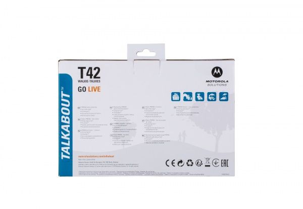 Рация Motorola Talkabout T42 Quad Pack