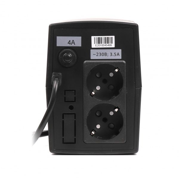 Источник бесперебойного питания (ИБП) Maxxter 850 VA, Basic Series MX-UPS-B850-02