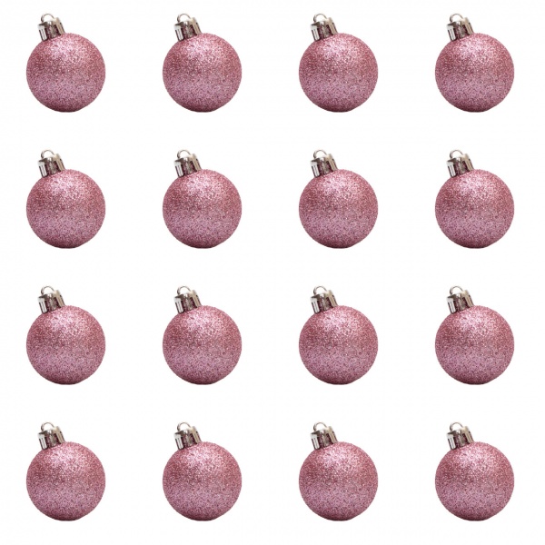 Набір ялинкових куль Девілон 251017 d40 мм 16 шт./уп. 