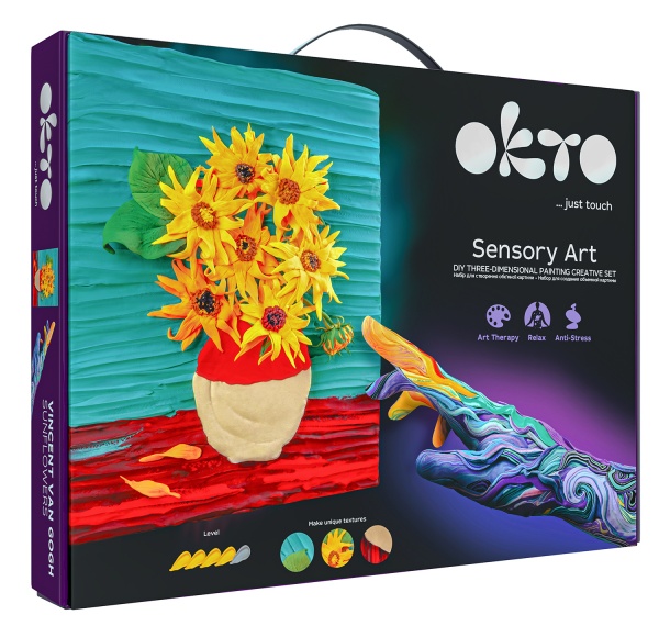 Набір для створення об'ємної картини Соняшники 30х40 см 10008 OKTO 