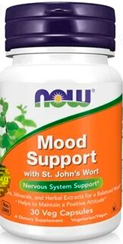 Вітаміни Now Foods Mood Support підтримка ЦНС 30 шт./уп. 