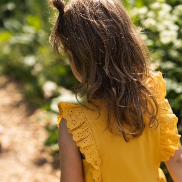 Платье Koko Noko р.92 охристо-желтый T46990-37 