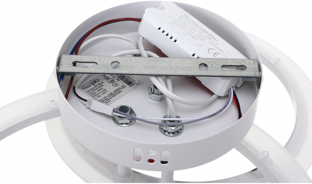 Люстра подвесная Sensio Nicca 30 Вт белый LS-2716W-30W