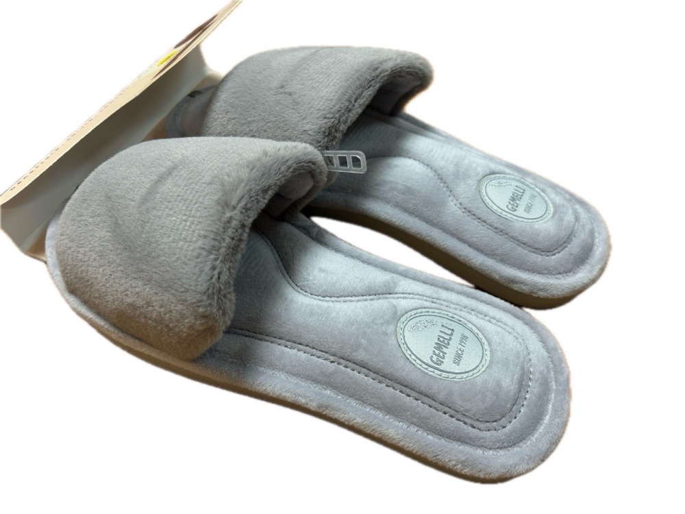 Тапки домашние Gemelli Милка р.40 серый