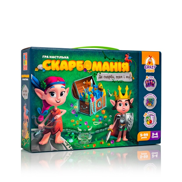 Игра настольная Vladi Toys Скарбомания VT8055-30