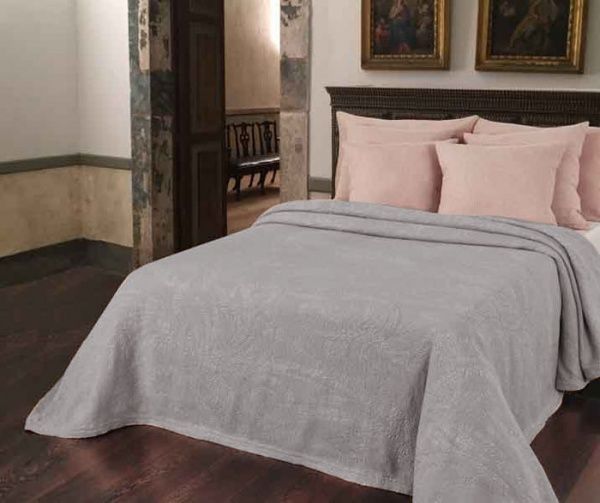 Покривало Lixa 230x270 см La Nuit світло-сірий 