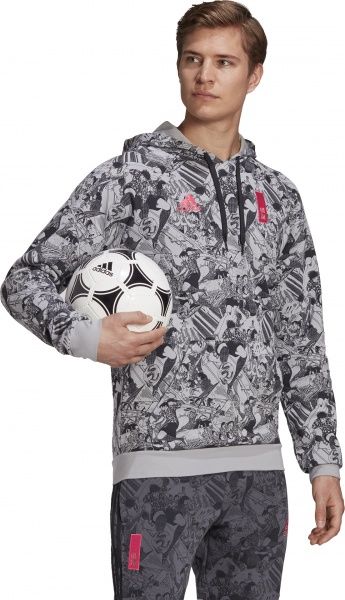 Джемпер Adidas CAPTSUBA HOODIE GK3445 р. S чорний