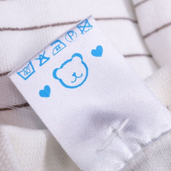 Боди детское унисекс Baby Veres Funy sparrows strip р.68 молочный 