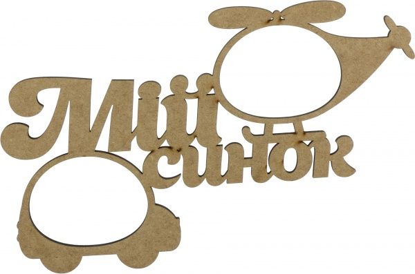 Набор заготовок Рамка Мій синок, 2 шт. Rosa Talent  