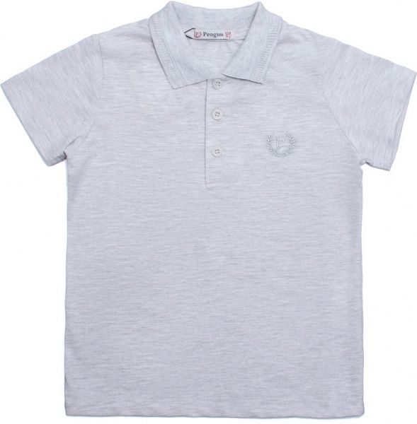 Поло р.110 сірий меланж