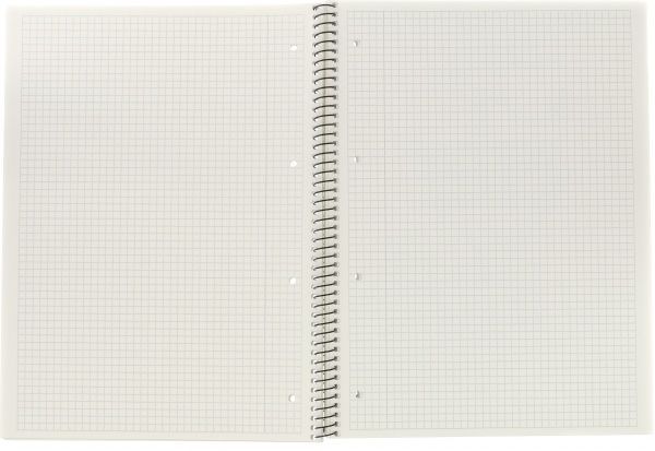 Блокнот А4+ 80 л. в клетку офсет кремовый Школярик