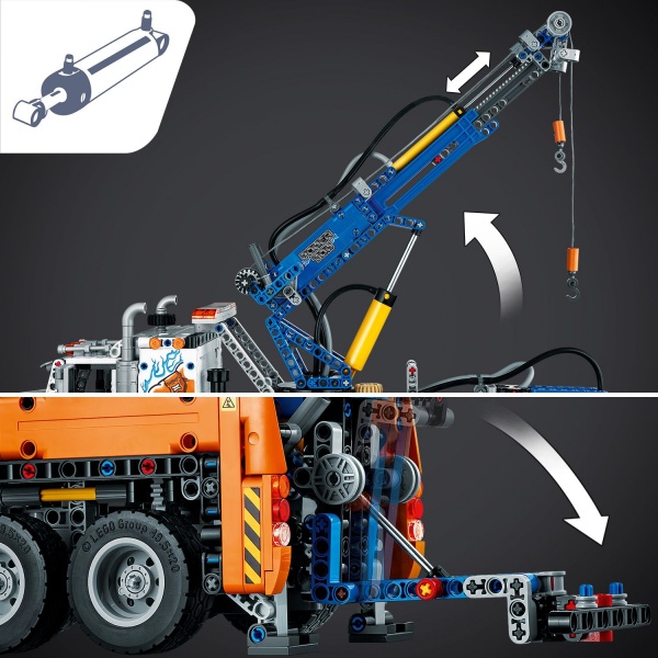 Конструктор LEGO Technic Важкий тягач 42128