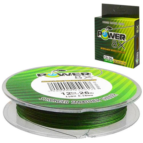 Шнур Sam's Fish 150м 18мм Power 8X SF24151-18