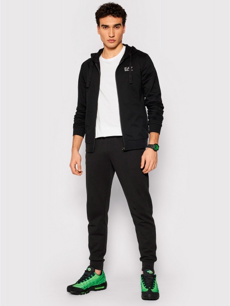 Джемпер EA7 PJ05Z-8NPM03-1200 р. L черный