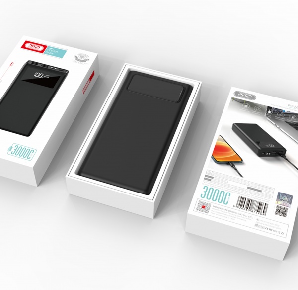 Внешний аккумулятор (Powerbank) Xo 50000 mAh black (PR125 50000mAh black) 