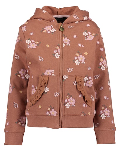 Худи для девочки Blue Seven трикотажное на молнии р.110 розовый 764658 X* 