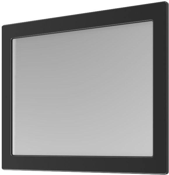 Дзеркало Aqua Rodos Беатріче 100 чорне патина хром 