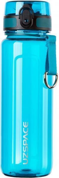 Пляшечка спортивна 750 мл Uzspace U-type блакитний