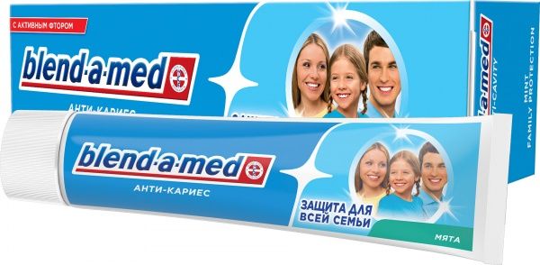 Паста Blend-a-Med Анти-кариес Мята