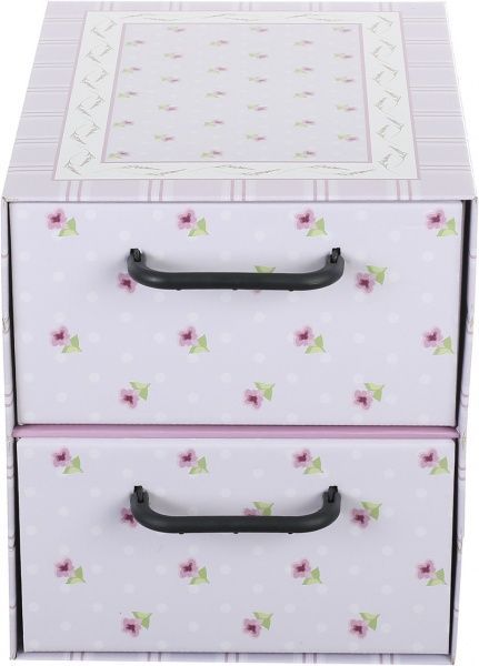 Комод картонный Miss Space Provenzale 2 відділення лавандовий