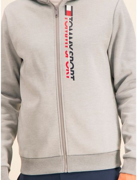 Джемпер Tommy Hilfiger FLEECE ZIP UP HOODY S20S200281001 р. M світло-сірий
