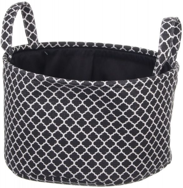 Кошик Decor 30х18 см чорний