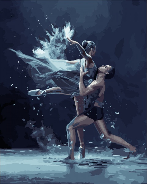 Картина по номерам Покоряя стихию Идейка 