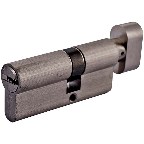 Циліндр MVM Р6Р 40x30 ключ-вороток 70 мм матовий нікель